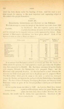 Part III. Inhabitants, institutions, and history ...
