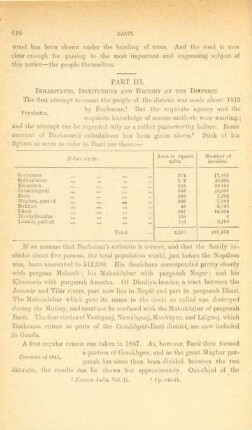Part III. Inhabitants, institutions, and history ...