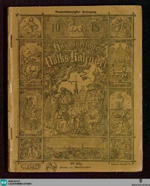 1: Hannoverscher Volks-Kalender : Freytagscher evangelischer Kalender