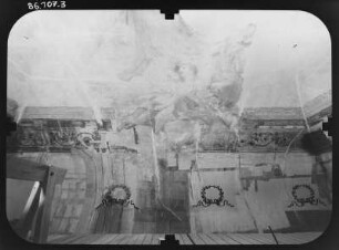 Weimar, Am Palais 3. Wittumspalais. Festsaal während der Restaurierung