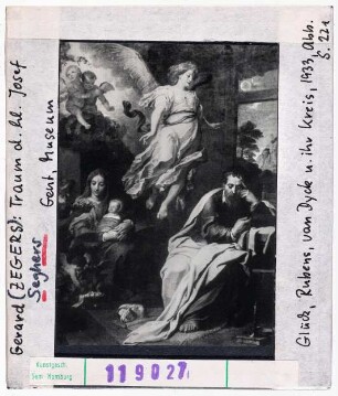 Gerard Seghers: Traum des Hl. Josef. Genf, Museum