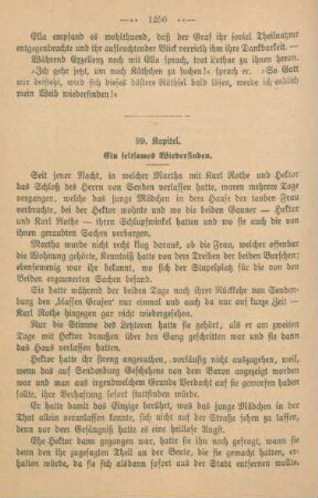 99. Kapitel. Ein seltsames Wiederfinden.
