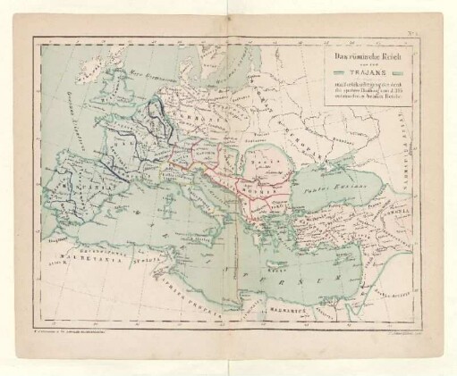 Das römische Reich zur Zeit Trajan's
