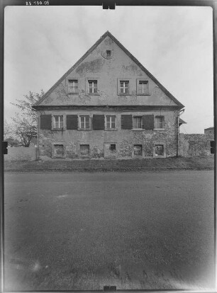 Hagenwerder (Görlitz-Hagenwerder). Wohnhaus. Giebelfront