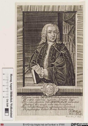 Bildnis Johann Matthias Gesner