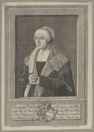 Bildnis der Cunigunda, Erzherzogin von Österreich