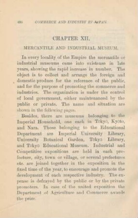 Chapter XII. Mercantile and industrial museum