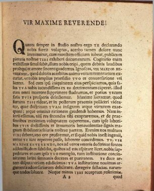 Dissertatio de mutuo commodo, quod sibi invicem praestant veritates naturales et supernaturales in revelatione Christiana coniunctae