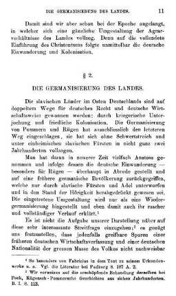 § 2. Die Germanisierung Des Landes