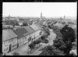 Ohrdruf. Stadtansicht mit Blick zur Michaeliskirche