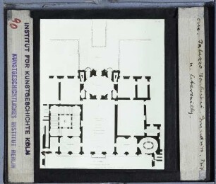Rom, Palazzo Barberini : Grundriss, Mittelteil
