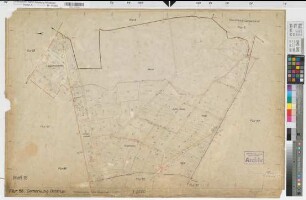 Ochtrup (Ochtrup), Flurbereinigung Bauerschaft Weiner, Bl. 15 Zuteilungskarte Ochtrup Flur 56
