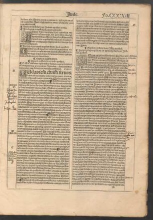 Incipit epistola beati iude apostoli.