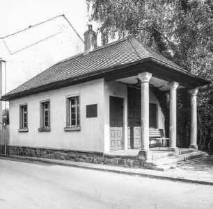 Ehem. Wachthaus (Massivbau); Mühlheim, Marktstraße 25