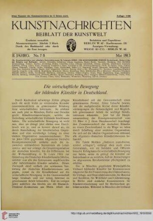 No 7/8 (Mai 1913)