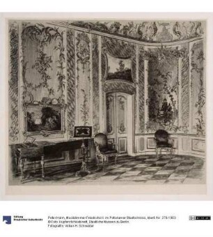 Musikzimmer Friedrichs II. im Potsdamer Stadtschloss