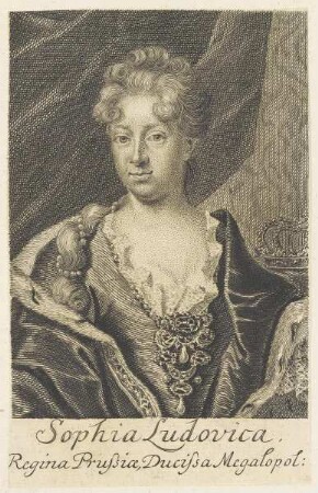 Bildnis des Sophia Ludovica Regina Prussiae