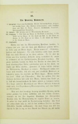 33. Die Provinz Pommern