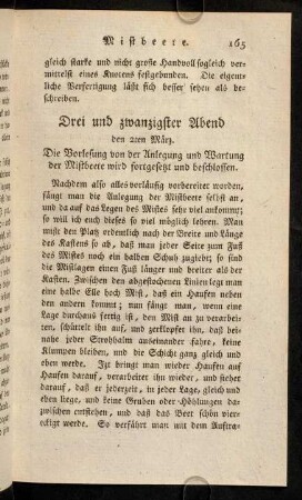 165-171, 23ster Abend