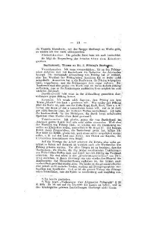 Thesen zu Dr. J. Fölsing's Baukasten