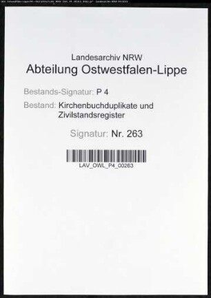 Kirchenbuchduplikat der evangelischen Gemeinde Wickede, Stadt Dortmund (GHT 1838-1850). (Gemeinde: Evangelisch-Reformierte Gemeinde)