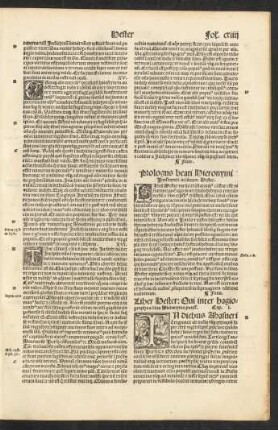 Liber Hester: Qui inter hagiographa a divo Hieronymo ponitur.