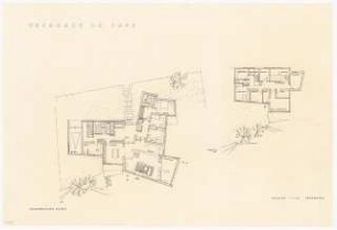 Wohnhaus Dr. Pape, Bad Driburg: Grundrisse, 1:100