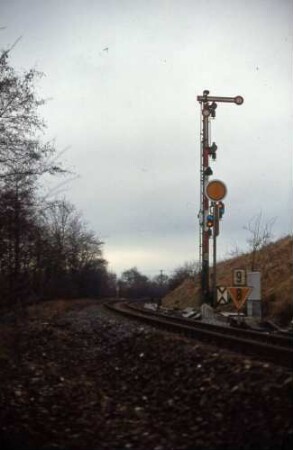 Michelbach/Bilz Einfahrsignal Schwäbisch Hall-Hessental Ausfahrvorsignal