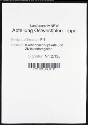 Kirchenbuchduplikat der evangelische-reformierten Gemeinde Wiblingwerde, Kreis Altena (GHT 1856-1863). (Gemeinde: Evangelisch-Reformierte Gemeinde)