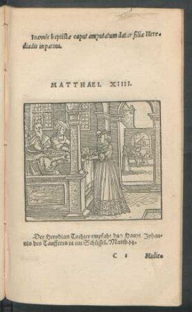 Matthaei. XIIII. - XV.