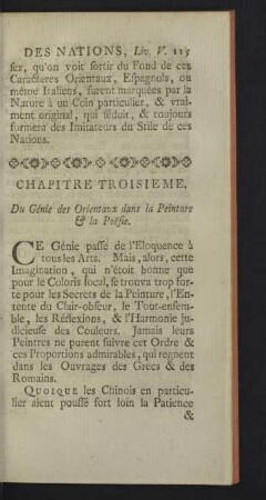 Chapitre troisieme.