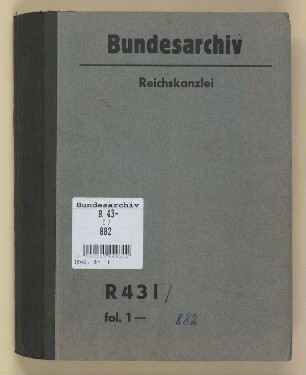 Reichshaushalt: Bd. 17