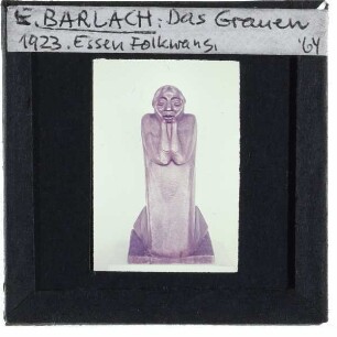 Barlach, Das Grauen (Holz, Laur II 367) (Essen Folkwang)