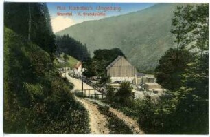 Komotau. Umgebung - 2. Grundmühle, Grundtal