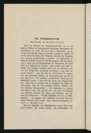 40-69, Der Geschichtsunterricht [...]