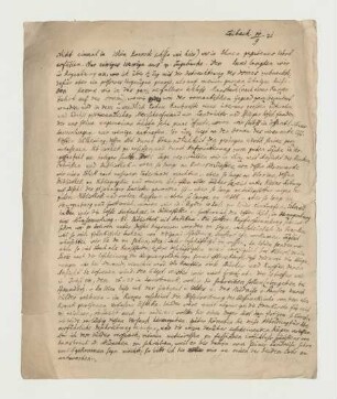 Briefkonzepte von Joseph Heller - Staatsbibliothek Bamberg JH.Comm.lit.4(1821
