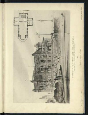 Entwurf zu einem Gesellschaftshaus. G. Staehelin, stud. arch. a. d. Techn. Hochschule, Stuttgart