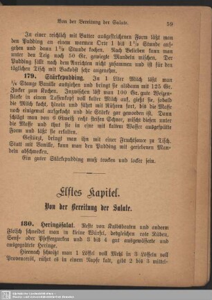 Elftes Kapitel. Von der Bereitung der Salate