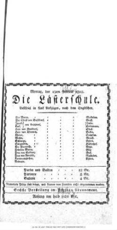Die Lästerschule