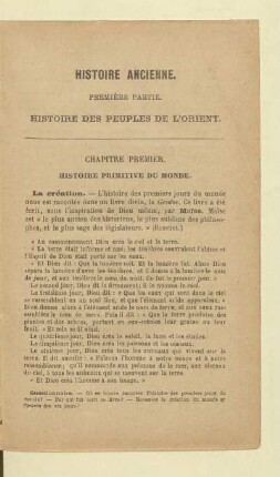 Histoire des peuples de l'orient