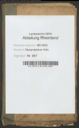 Die Verlegung resp. Erweiterung des bischöflichen Seminars zu Köln