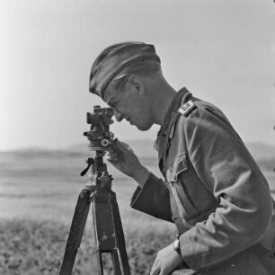 Griechenland. Insel Limnos. Soldaten der Wehrmacht im Einsatz.