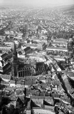Freiburg: Münster, von Süden