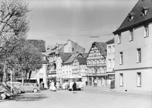 Marktplatz : Ahrweiler, Blick über den Marktplatz