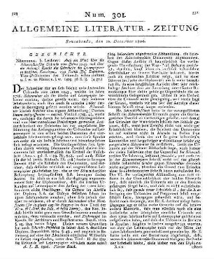 Norddeutsche Beiträge zur Berg- und Hüttenkunde. St. 1. Hrsg. von J. F. L. Hausmann. Braunschweig: Reichard 1806