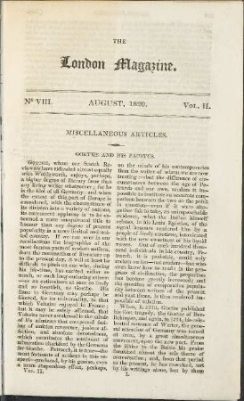 Miscellaneous Articles.