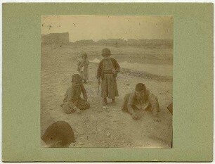 Kinder, spielend mit Murmeln, Aleppo