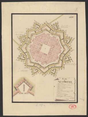 Plan de Neuf Brisach