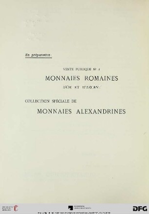 „En préparation“