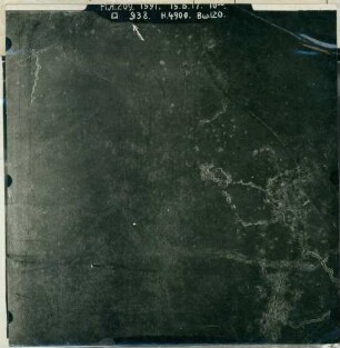 Foto des Geländes nordöstlich von Vauxaillon (Luftbild)